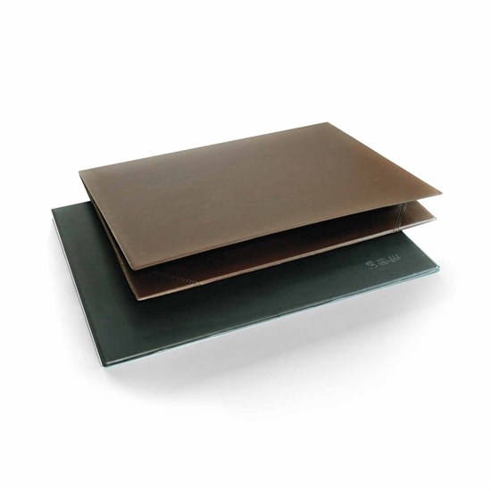 Desk Pad- PVC- 2 plies- 35x50cm- Brown