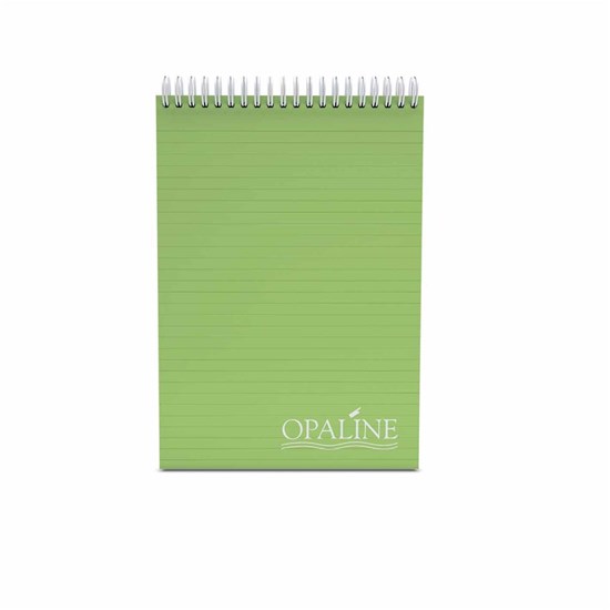 OPALINE Note Book Spiral 70g Lines 21x28.1cm 96sh