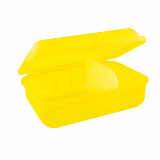 BUCHSTEINER LunchBox 18x13x6.5cm Yellow