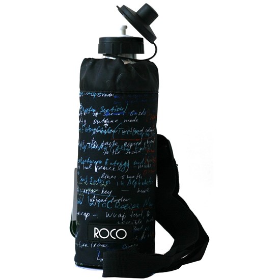 ROCO Water Bottle Alum W/Holder Printed 1000ml