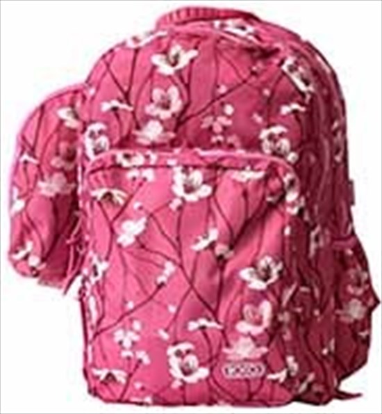 ROCO BP Fashion Teen Girls Japanese Flowers 3Zip