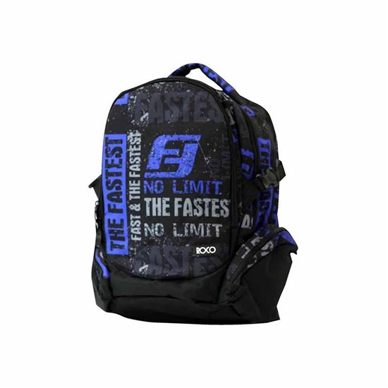 ROCO Backpack HD City Black 2 Zip. 19