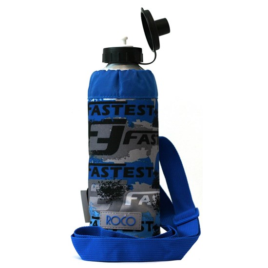 ROCO Water Bottle Alum w/holder Wording 1000ml