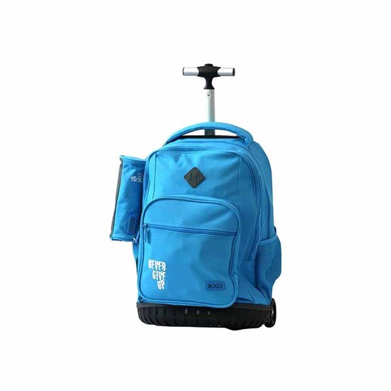 ROCO Trolley2 Basic 3 Zip. 19 Cyan/Grey+P.Case