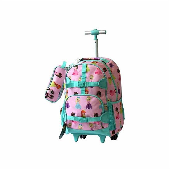 ROCO Trolley2 Kids Fash. Pink 2 Zip. 18 +P.Case