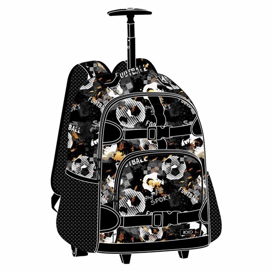 ROCO Trolley2 Kids Fash. Black 2 Zip. 18 +P.Case