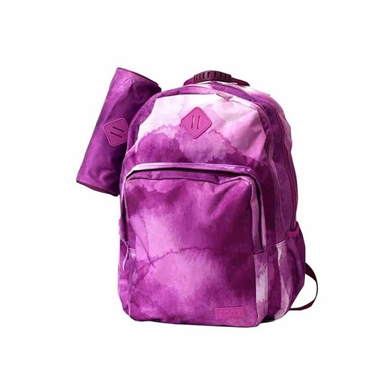 ROCO Backpack Fluo 18 3zip Fluo Purple + P.case