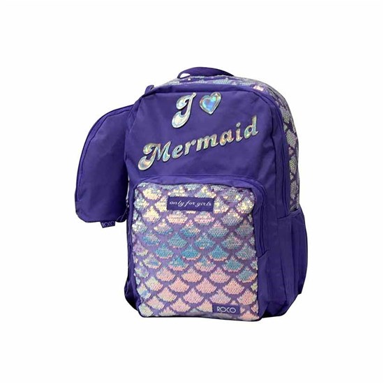 ROCO Backpack Fancy SEQ 18 3Zip MERMAID +P.Case