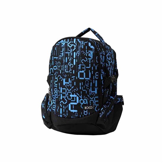ROCO Backpack HD City Black 3 Zip. Black 19