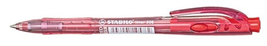 308M1040  Liner ballpoint Medium- red