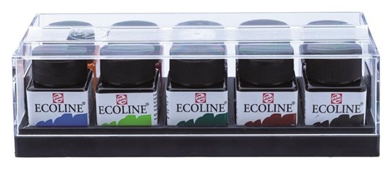 ECOLINE SET PLASTIC 10X30ML