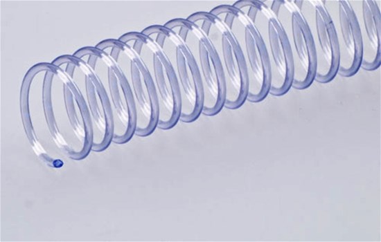 RENZ Plastic Coil 10mm Clear ( Box of 100 coils )