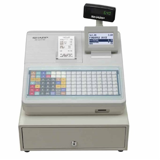 Cash Register , Built-in SD Card, 2000 SKU, White