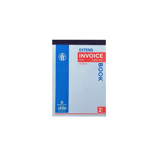Invoice book NCR- 2 copies of 50sh B6