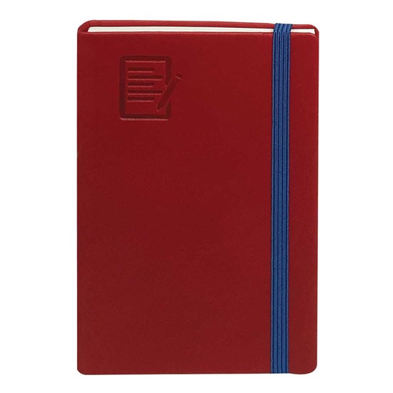 Pocket Notebook 70g PU w/Elastic Cord- Lines