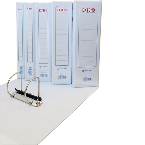 EXTEND presentation binder 2 Rings 40mm- A4- White