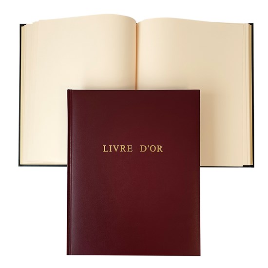 Gold Book Regular Cov- Gilded- 100sh- Burgundy