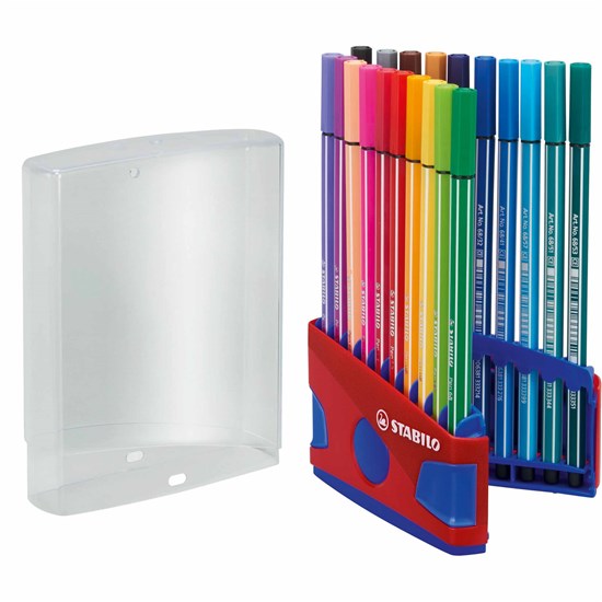 6820-04 Pen 68 ColorParade 20 colors in Display