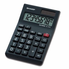 SHARP Desk Calculator Compact 8 Digits