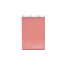 OPALINE MOTIF Notebk spiral 70g 96sh Lines 11x16cm