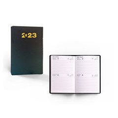 2023 Pocket Diary 2Days/P. R/O 6.5x10.5 cm