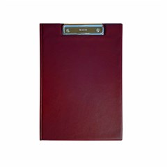 Clipboard Folder PVC A4 Burgundy