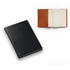 2024 Weekly Diary Portfolio PU Cover L/O A4 Black