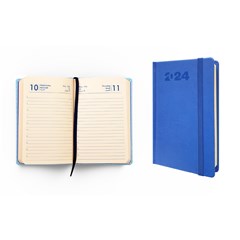 2024 Pocket Diary 1 Day/P W/Elastic Cord 9x14 cm