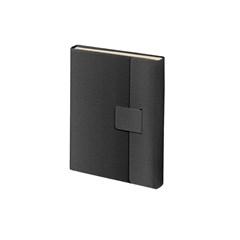 2024 Daily Diary PU Cover Magnet L/O Line B5 Black