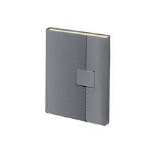 2024 Daily Diary PU Cover Magnet L/O Lines B5 Grey