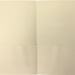 Wallet File A4 Bristol 250g. Crème