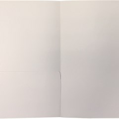 Wallet File A4 Bristol 250g. 25x31cm White