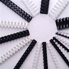 EXTEND Plastic comb 6mm White Box of 100Pcs- A4