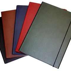 SKYFILE Flap File-w/elastic-FC 4cm - Red