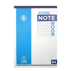 EXTEND Notebook 60g- Squares- A4- 50sh