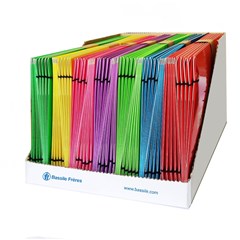 Display Flap File Invercote 380g - 70pcs Assorted