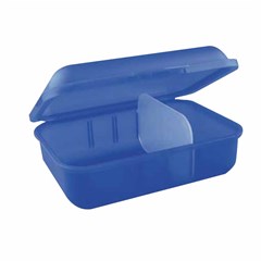 BUCHSTEINER LunchBox 18x13x6.5cm BLUE