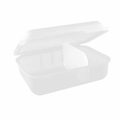BUCHSTEINER LunchBox 18x13x6.5cm Clear
