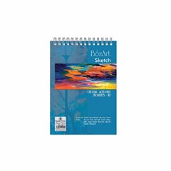 BOZART Sketch book 120g spiraled 20sh- B5