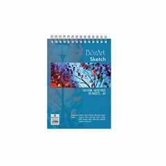 BOZART Sketch book 120g spiraled 20sh- A4
