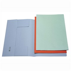 Flap File Bristol 180g- FC- Blue