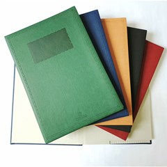 Signature Book PU Cover 20 parts FC Arabic - Green