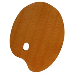 Palette Wood Oval 30x40x0.6cm