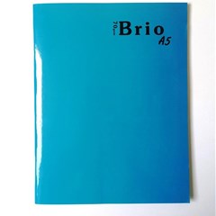 BRIO A5- Eng- Stitched- Lines- 70g- 48sh- Indexed