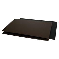 Desk Pad- PVC- 2 plies- 40x60cm- Brown