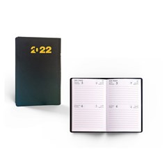 2022 Pocket Diary 2Days/P. R/O 6.5x10.5 cm