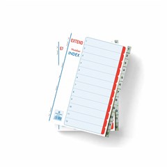 EXTEND separators Index PP 1- 12- A4- Grey