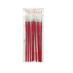 DOMS Synthetic Brush  Round  Size 2 , 10pcs in bag
