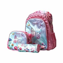 ROCO BP 3 in 1  Kids Girl Butterfly 17inch