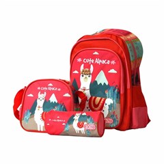 ROCO BP 3 in 1  Kids Girl Lama 17inch